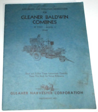 Gleaner baldwin model for sale  Elizabeth
