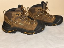 Bota de trabalho KEEN Utility USA masculina Braddock biqueira de aço média impermeável 10D, usado comprar usado  Enviando para Brazil