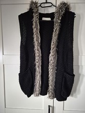 Strickweste pullover kunstfell gebraucht kaufen  Neuss