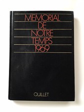 Memorial temps 1969 d'occasion  Cannes