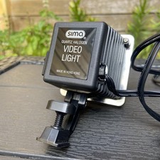 Cámara halógena y videocámara luz de video de cuarzo de Sima 120V/150 vatios CC. 1988 segunda mano  Embacar hacia Mexico