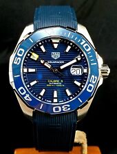 Tag Heuer Aquaracer way201, calibre 5 automático 300m/1000 pés. Leilão sem reserva comprar usado  Enviando para Brazil