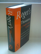 Roget thesaurus english usato  Spedire a Italy