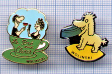Lot pin wolinski d'occasion  Expédié en Belgium