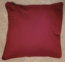 Burgandy throw pillow for sale  Hinton