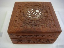 Handgeschnitzte teakholz schmu gebraucht kaufen  Neustadt an der Weinstraße