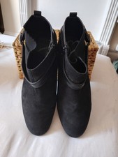 Black ankle boots for sale  TORQUAY