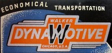 Usado, Vintage Walker Dynamotive Delivery Truck Publicidade Matchbook Chicago IL 1930s comprar usado  Enviando para Brazil