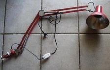 Rote werkstattlampe scherenlam gebraucht kaufen  Deutschland
