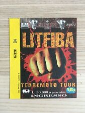 Litfiba terremoto tour usato  Varese