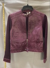 lavender leather jacket for sale  Detroit