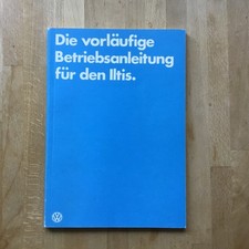Iltis vorläufige betriebsanle gebraucht kaufen  Hamburg