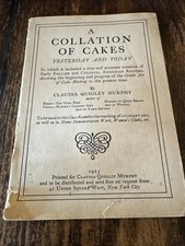 1923 Baking Cakes ; Early English and Colonial American Cake Recipes ; Cooking comprar usado  Enviando para Brazil