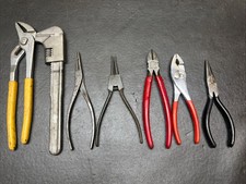 Conjunto de 7 alicates mistos vintage Duro Chrome, Stanley, Kraeuter, ferramenta Proto Moore comprar usado Conjunto de 7 alicates mistos vintage Duro Chrome, Stanley, Kraeuter, ferramenta Proto Moore comprar usado  Enviando para Brazil