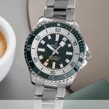 Breitling superocean stahl gebraucht kaufen  Deutschland