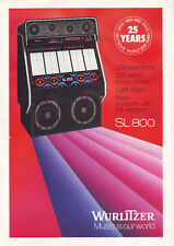 Wurlitzer 800 original for sale  Collingswood