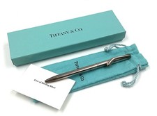 Caneta esferográfica Tiffany & Co. Elsa Peretti Teardrop prata esterlina 925 torção IOB comprar usado  Enviando para Brazil