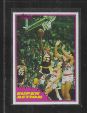 Usado, 1981 TOPPS #109 MAGIC JOHNSON WEST SUPER ACTION BELO CARTÃO comprar usado  Enviando para Brazil