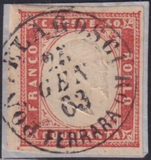 Sardegna c.40 vermiglio usato  Torino
