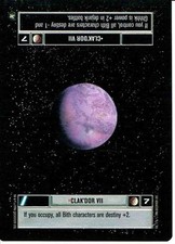 Usado, STAR WARS CCG A NEW HOPE BLACK BORDER CLAK'DOR VII ex comprar usado  Enviando para Brazil