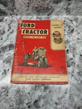 Ford Series 700 e 900 Trator Original Vintage Manual do Proprietário Litho 1954 comprar usado  Enviando para Brazil