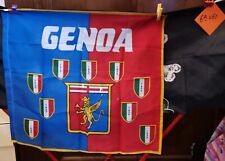 Bandiera genoa calcio usato  Genova