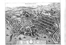 Neapolis merian mappa usato  Latina