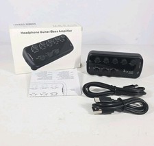 Mini amplificador de fone de ouvido para guitarra elétrica amplificador 3 simulações de alto-falante embutido  comprar usado Mini amplificador de fone de ouvido para guitarra elétrica amplificador 3 simulações de alto-falante embutido  comprar usado  Enviando para Brazil