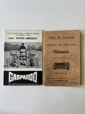 Lot livrets semoirs d'occasion  Versailles