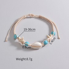 Bracelet turquoise coquillage d'occasion  Expédié en France