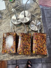 Multicolor glass pendant for sale  Wilkes Barre