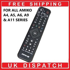 Remote amiko box for sale  LONDON