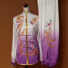 Terno de competição feminino bordado tai chi uniforme kung fu artes marciais wushu comprar usado  Enviando para Brazil