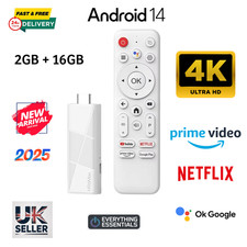 Smart TV Stick Google Assistente de Voz 4K H96 MAX H313 Android 14.0 2GB/16GB AI comprar usado  Enviando para Brazil