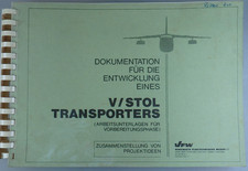 "Dokumentacja V/Stol Transporters VFW" ok. 1968 (120718) na sprzedaż "Dokumentacja V/Stol Transporters VFW" ok. 1968 (120718) na sprzedaż  Wysyłka do Poland