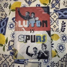 Luton town tottenham for sale  DUNSTABLE