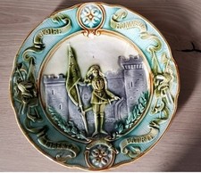 Assiettes anciennes barbotines d'occasion  Douarnenez