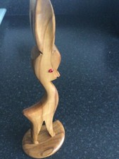 Wood carved sculpture for sale  HERNE BAY