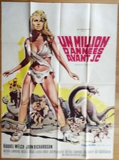 UM MILHÃO DE ANOS A.C. pôster original GRANDE filme francês Welch Harryhausen , usado comprar usado  Enviando para Brazil