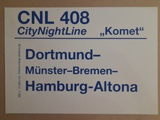 Zuglaufschild cnl 408 gebraucht kaufen  Eisenheim