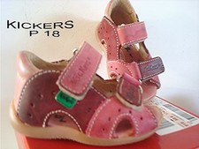 Chaussure cuir rose d'occasion  Villeneuve-Loubet