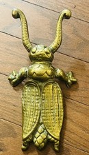 Rolha de porta vintage bronze pesado escaravelho besouro insetos bota macaco por MAC 9,5” de comprimento comprar usado  Enviando para Brazil