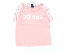 Adidas girls pink for sale  WREXHAM