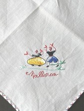 Vintage stoff taschentuch gebraucht kaufen  Hannover