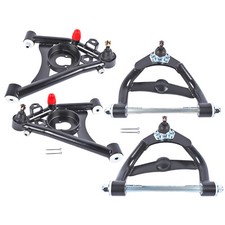 Conjunto de braços de controle tubulares superiores e inferiores de aço para picape GMC Caballero Chevy S10 comprar usado  Enviando para Brazil