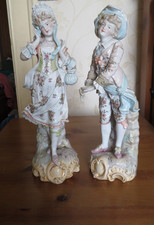 Antique porcelain courting for sale  STOURPORT-ON-SEVERN