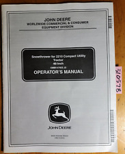 John deere snowthrower for sale  Niagara Falls