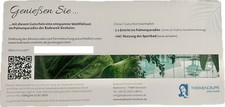 Gutschein therme sinsheim gebraucht kaufen  Frankfurt am Main