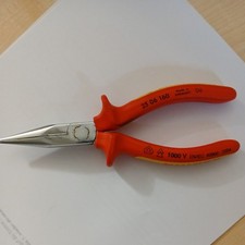 Knipex 2506160 flachrundzange gebraucht kaufen  Ludwigshafen am Rhein