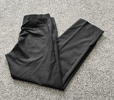 Jaeger black pinstripe for sale  MANCHESTER